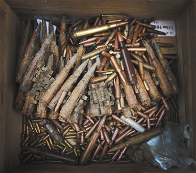 北京警方收繳近千槍支及彈藥、管制刀具等集中入庫(kù)