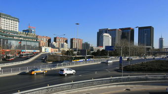 北京城鄉(xiāng)貿(mào)易中心拍街景